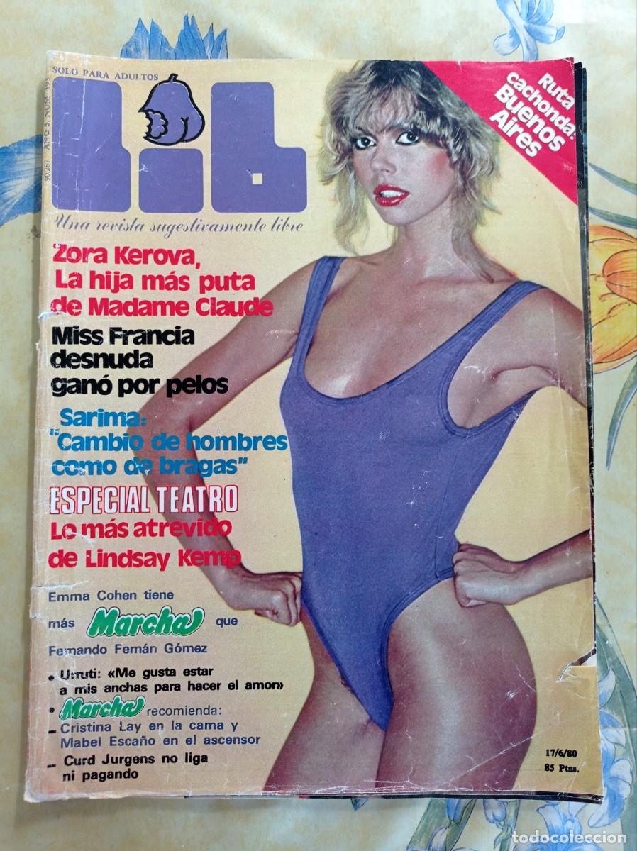Revistas: REVISTA LIB n&ordm; 191 / ZORA KEROVA, BRIGITTE LAHAIE, GAYS EN REMOJO, CRISTINA LAY, MABEL ESCA&Ntilde;O