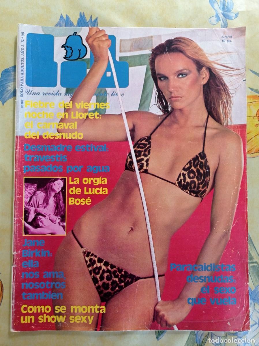 Revistas: REVISTA LIB N&ordm; 96 / JANE BIRKIN, MISS FRANCIA DESNUDA, COSTA BRAVA, LUCIA BOSE