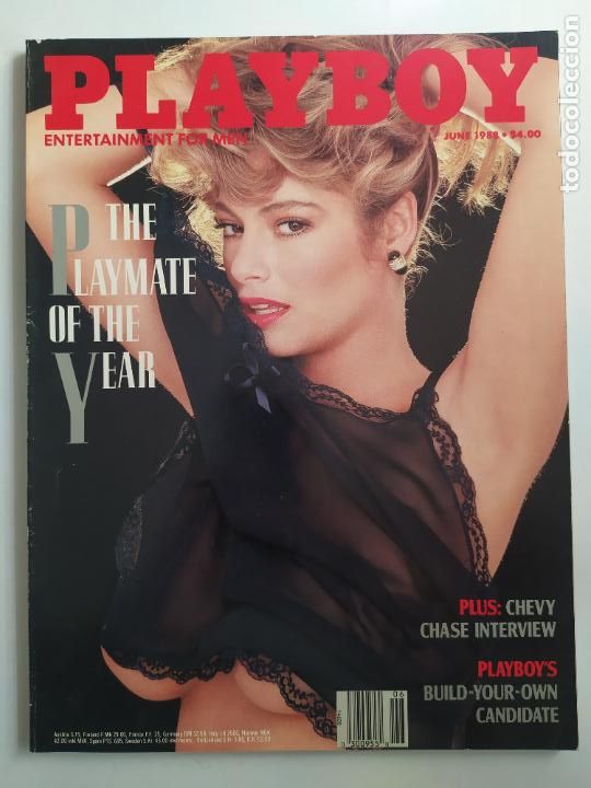 Journals: PLAYBOY JUE 1988 INDIA ALLEN. ADULT CONTENT MAGAZINE