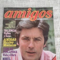 Revistas: AMIGOS Nº 6 TOM DE FINLANDIA, ALAIN DELON ( REVISTAS GAY AÑOS 80 )