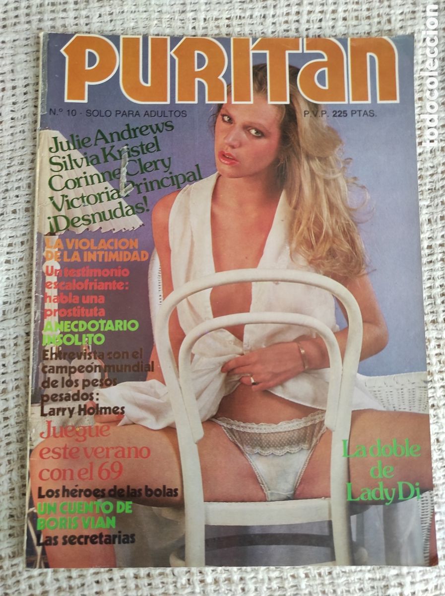 Zeitschriften: PURITAN N&ordm; 10 KAREN BLACK, LARRY HOLMES, CORINNE CLERY ( REVISTA EROTICA DE LOS 90 )