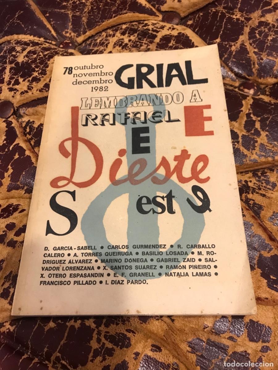 Journals: REVISTA GRIAL, N&ordm; 78. LEMBRANDO A RAFAEL DIESTE. 1982