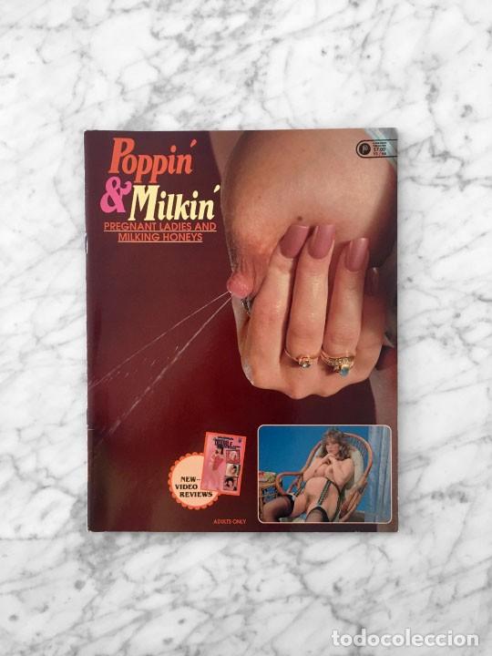 Revistas: REVISTA USA POPPIN' & MILKIN' - 1989 - PREGNANT PREGGO PREGNANCY EMBARAZADAS LACTATING MILKING