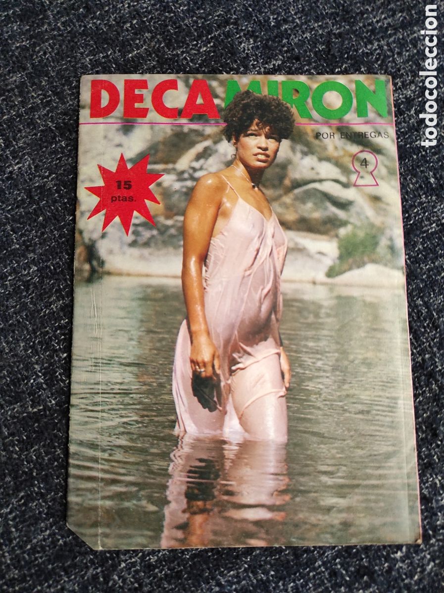 Revistas: DECAMIRON N&ordm; 4 PACA GABALDON, REVISTA EROTICA DE LOS A&Ntilde;OS 70
