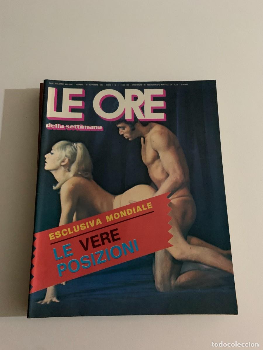 Magazines: LE ORE ANNO II N.47 INTERNATIONAL PRESS 22/11/1971 VINTAGE PORNO MAGAZINE