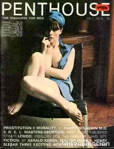 Revistas: Penthouse Volume 1 Number 3 June 1965 bob guccione magazine bambi lyon