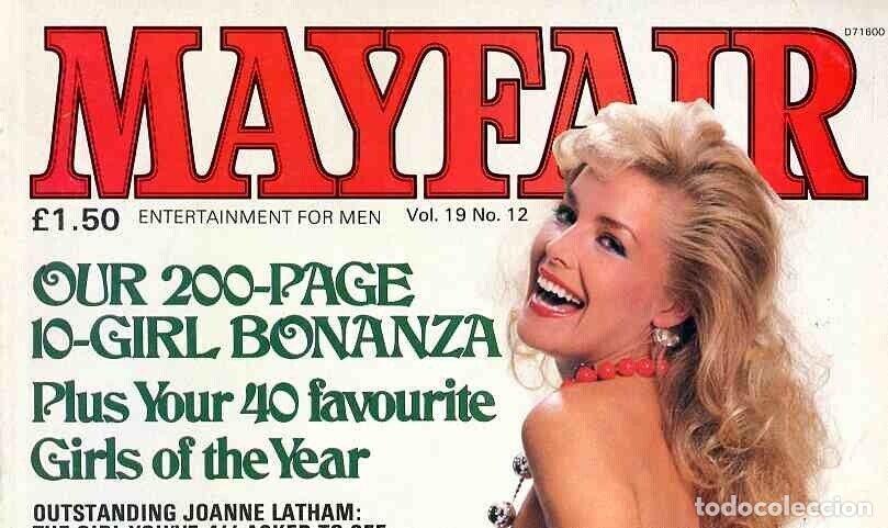 Revistas: Mayfair UK English magazine joanne latham shauna evans hyapatia lee samantha fox