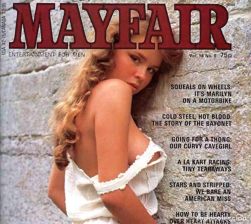 Magazines: Mayfair UK English magazine rose neve terri dolan teri marilyn jess