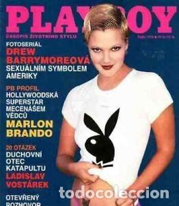 Magazines: Playboy 10 1995 DREW BARRYMORE ROBIN GIVENS Foreign Edition Czech magazine