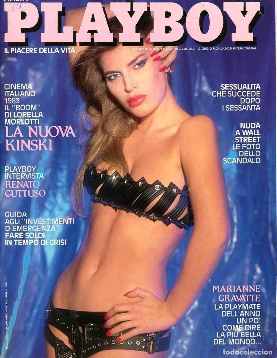 Journals: Playboy Italian magazine BRIGITTE LAHAIE MARIANNE GRAVATTE JOLANDA EGGER