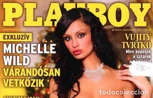Revistas: PLAYBOY 12-2004 Hungarian magazine MICHELLE WILD BROOKE BURKE MONIKA BUTOR