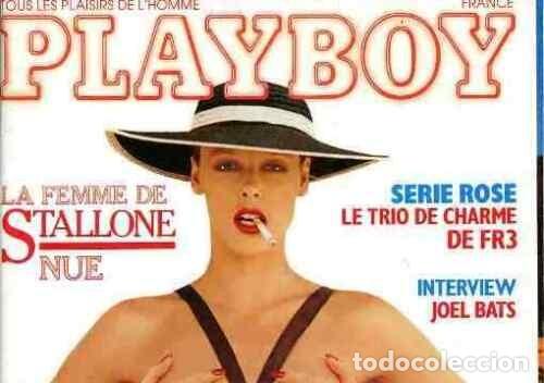 Magazines: Playboy 10 1986 OCT FRENCH Foreign Edition BRIGITTE NIELSEN Stallone magazine