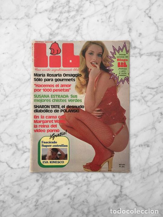 Journals: LIB - 1981 - SUSANA ESTRADA, MARIA ROSARIA OMAGGIO, MABEL ESCA&Ntilde;O, ROSITA, CINE SNUFF, SHARON TATE