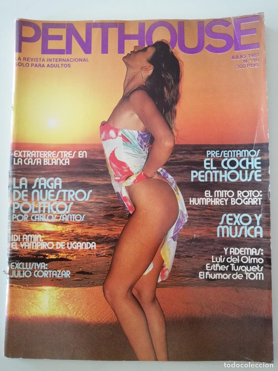 Journals: Revista PENTHOUSE 40 Massiel Humphrey Bogar Robert Palmer Tete Montoliu Michel Moreau Julio Cortazar