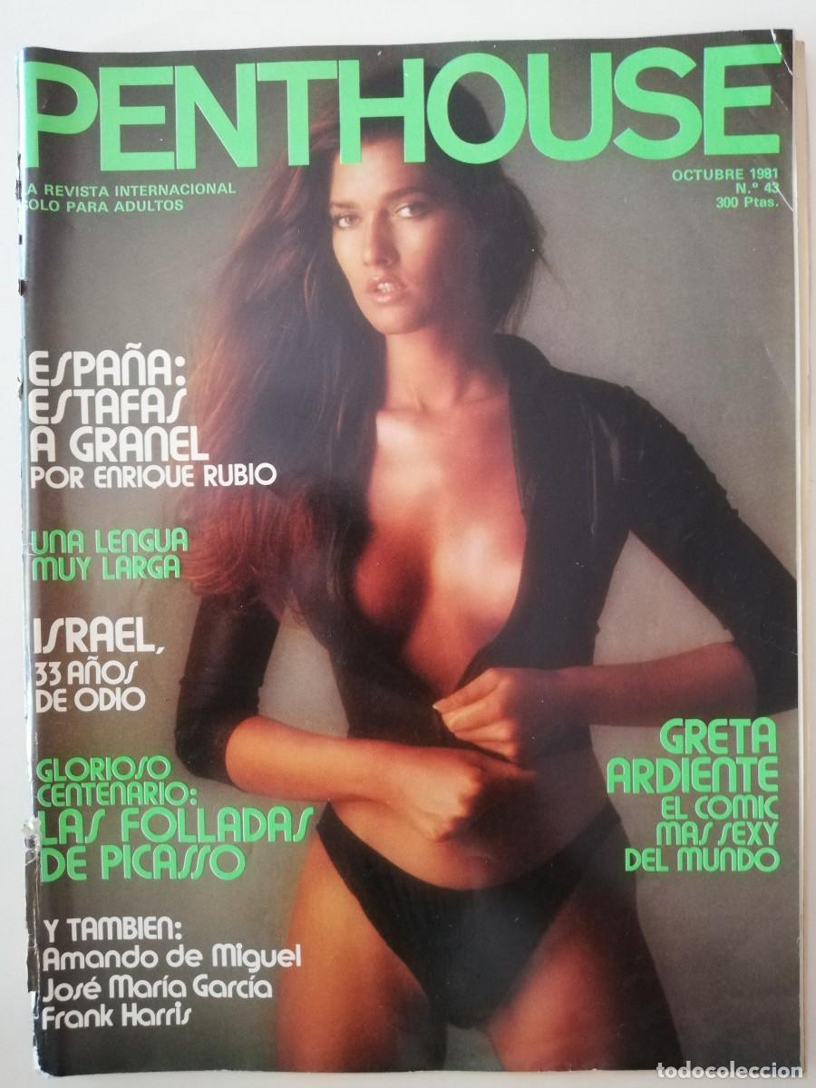 Journals: Revista PENTHOUSE n&ordm; 43 Quincy Jones Picasso C&eacute;sar Lucas Boris Cristoff Greta Ardiente Blumebild