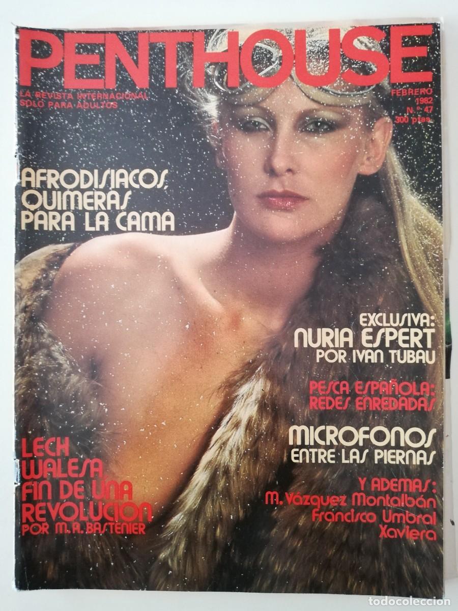 Journals: Revista PENTHOUSE 47 Nuria Espert Ana Bel&eacute;n V&aacute;zquez Montalb&aacute;n Natalie Wood Rickie Lee Jones Castellv