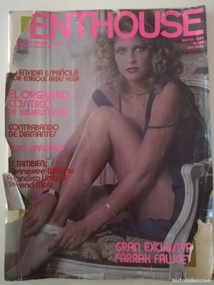 Journals: Revista PENTHOUSE n&ordm; 50 Farrah Fawcett Paco Mart&iacute;nez Soria Arnold Schwarzenegger Conan el B&aacute;rbaro