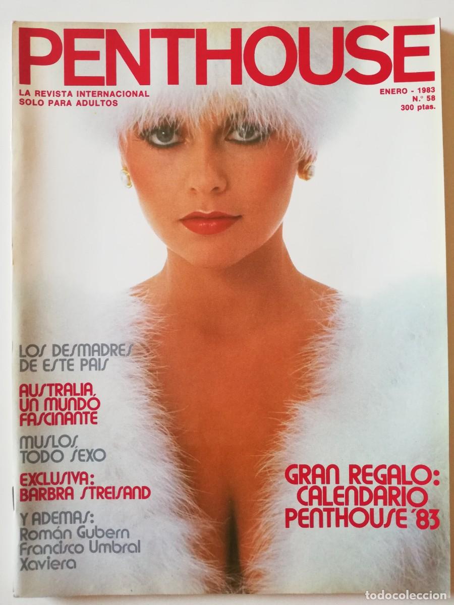Journals: Revista PENTHOUSE 58 La Barraca Lorca Alfonso Guerra Dionne Warwick Patrice Rushen Barbra Streisand