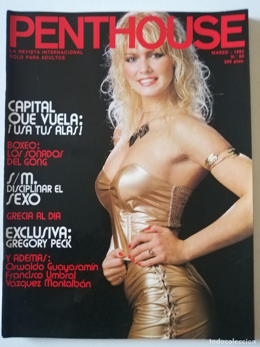 Zeitschriften: Revista PENTHOUSE n&ordm; 60 Gregory Peck Boxeo Grace Jones David Schoen Manuel Esclusa MODA retro