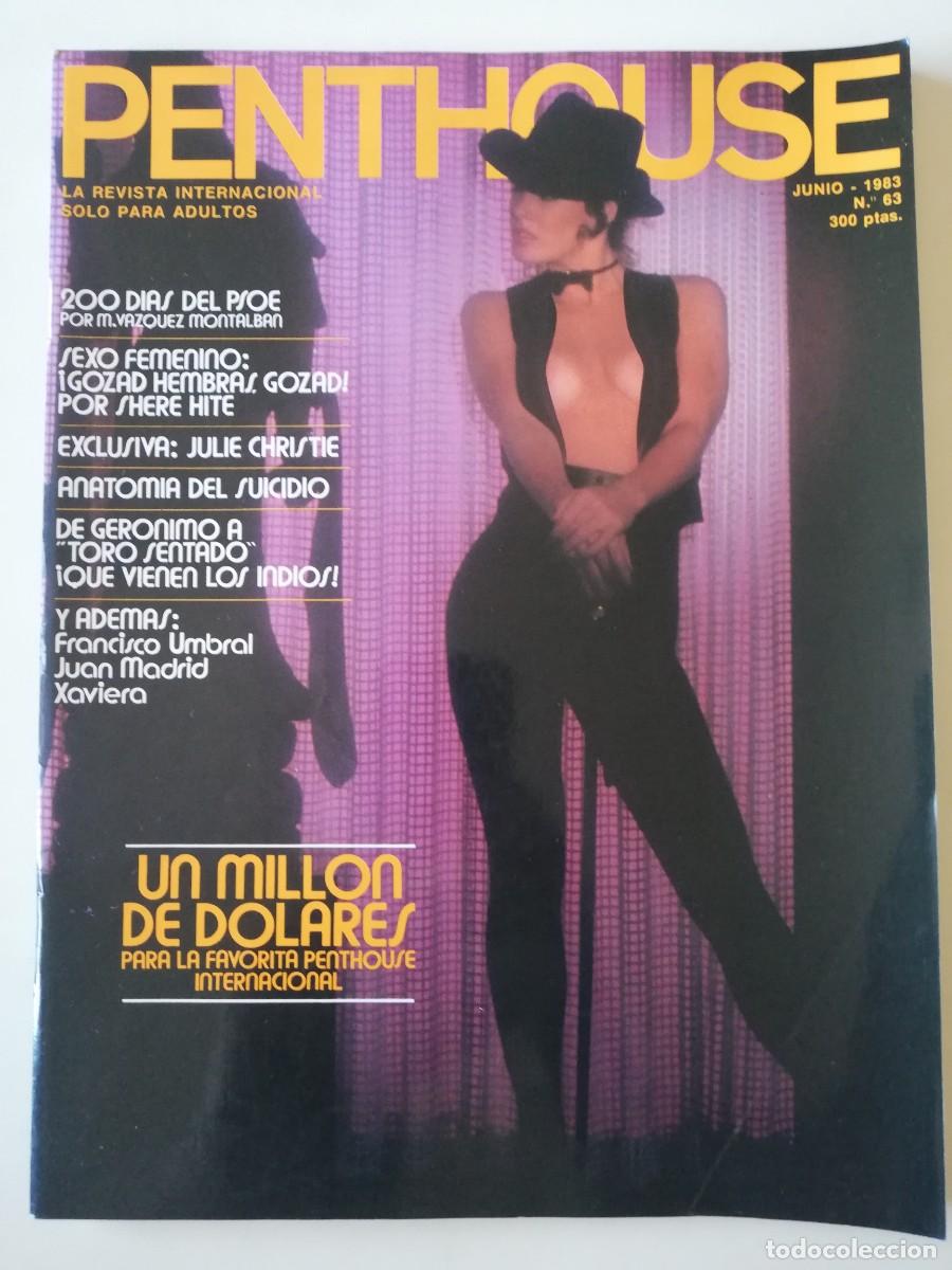 Journals: Revista PENTHOUSE n&ordm; 63 S&iacute;lvia Munt David Bowie PSOE Julie Christie Lorena Ibarra Zardoya er&oacute;tico