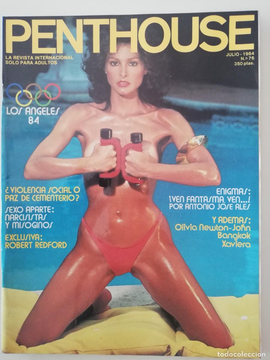 Journals: Revista PENTHOUSE n&ordm; 76 Olivia Newton John Robert Redford Esperanza Roy Frankie Goes to Hollywood