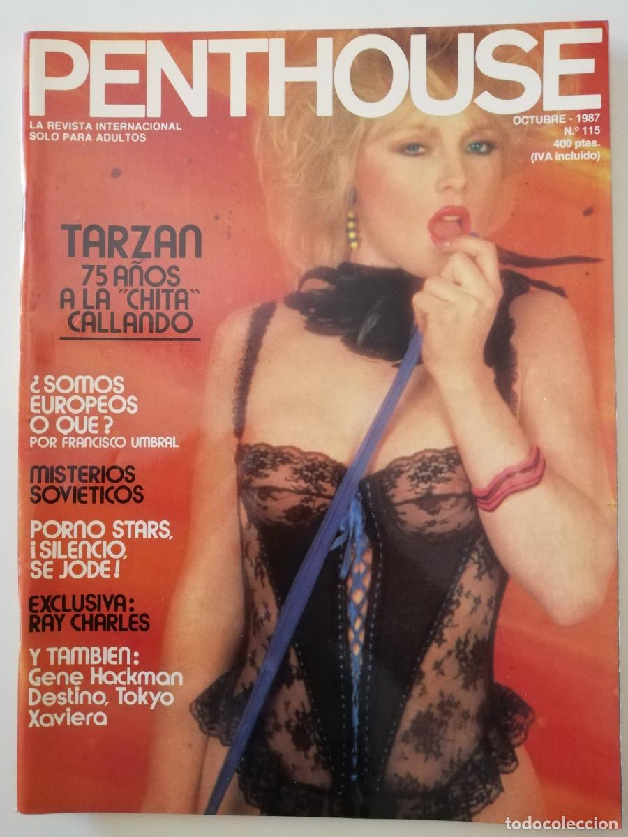 Journals: Revista PENTHOUSE 115 Ray Charles Gene Hackman Connie Gauthier David Schoen Amancio Prada Earl Mille