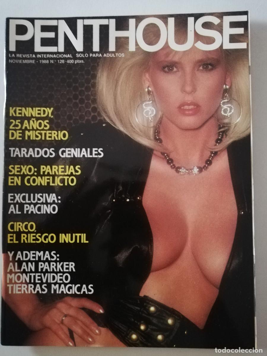 Journals: Revista PENTHOUSE n&ordm; 128 Al Pacino Micky Honsa Eva Cobo Aldous Huxley Alan Parker John F. Kennedy