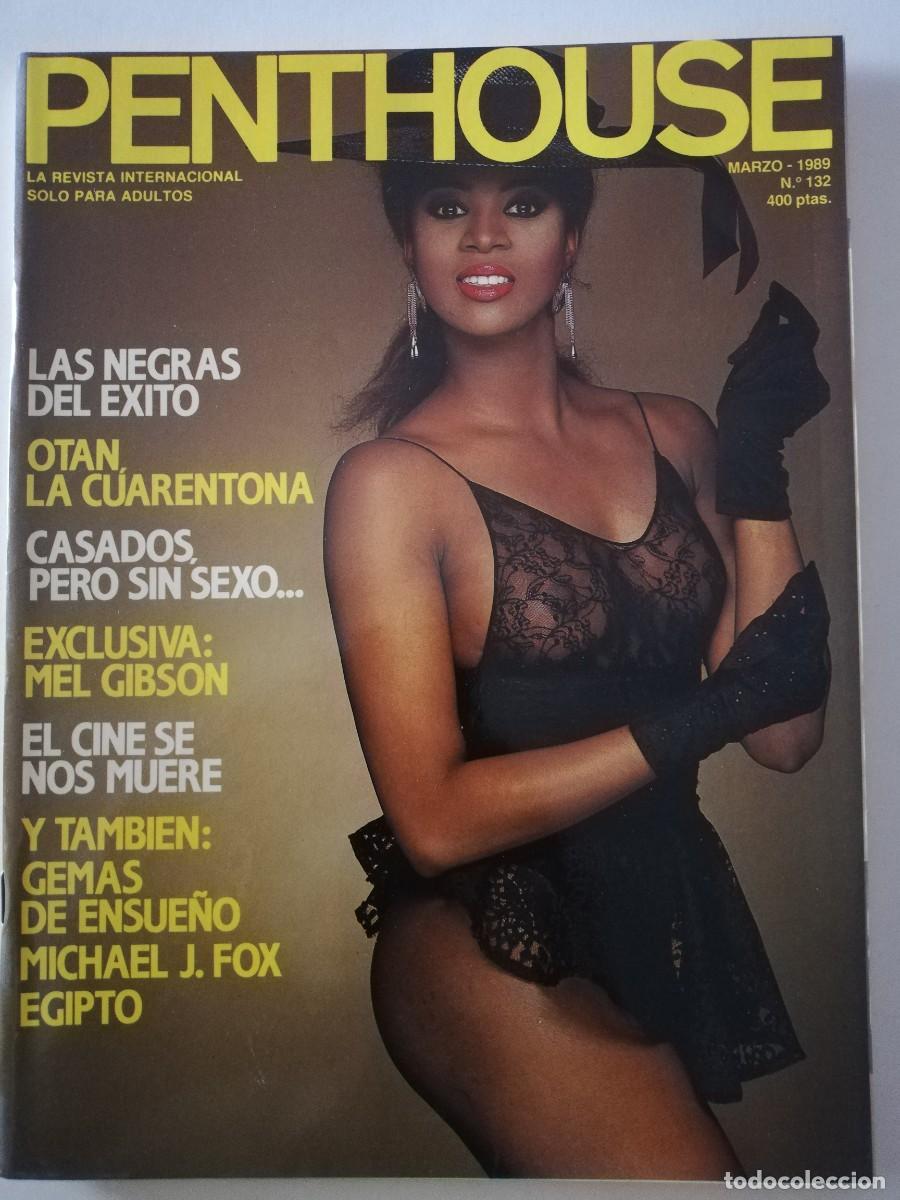 Riviste: Revista PENTHOUSE n&ordm; 132 Michael J. Fox Mel Gibson Peter Lorre Etta James Jimmy Witherspoon OTAN