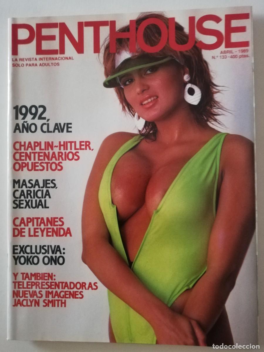 Zeitschriften: Revista PENTHOUSE n&ordm; 133 Yoko Ono Jaclyn Smith Kimberly Taylor Carl Wachter Earl Miller beatles