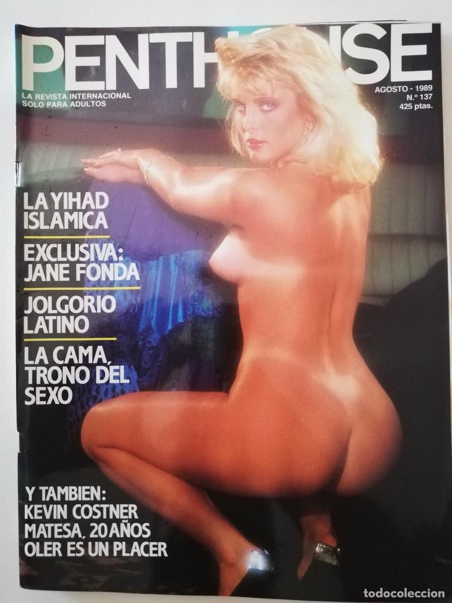 Revistas: Revista PENTHOUSE n&ordm; 137 Jane Fonda Irina Ionesco Lou Reed Sharon Tate Kevin Costner er&oacute;tica porno