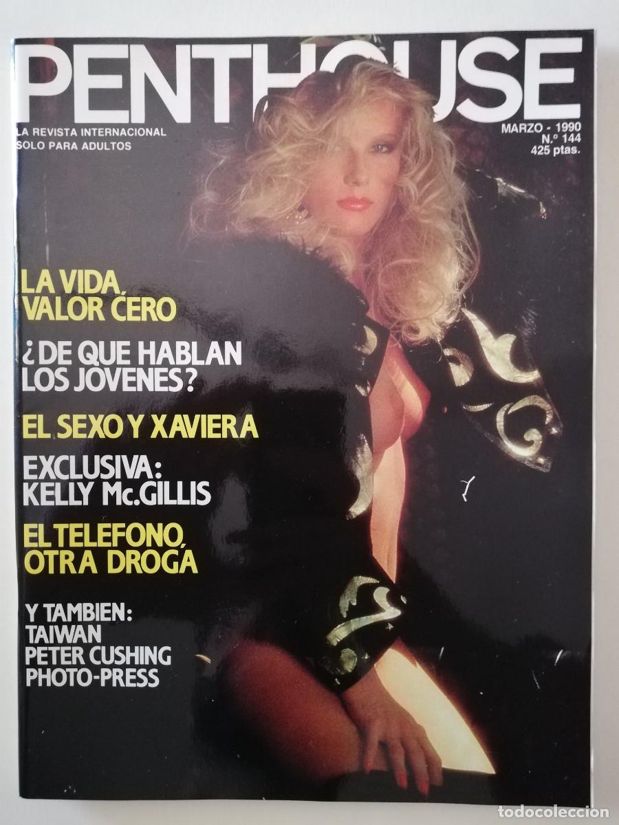 Journals: Revista PENTHOUSE n&ordm; 144 Peter Cushing Marlene Dietrich Kelly McGillis Las Aventuras de Carrie porno
