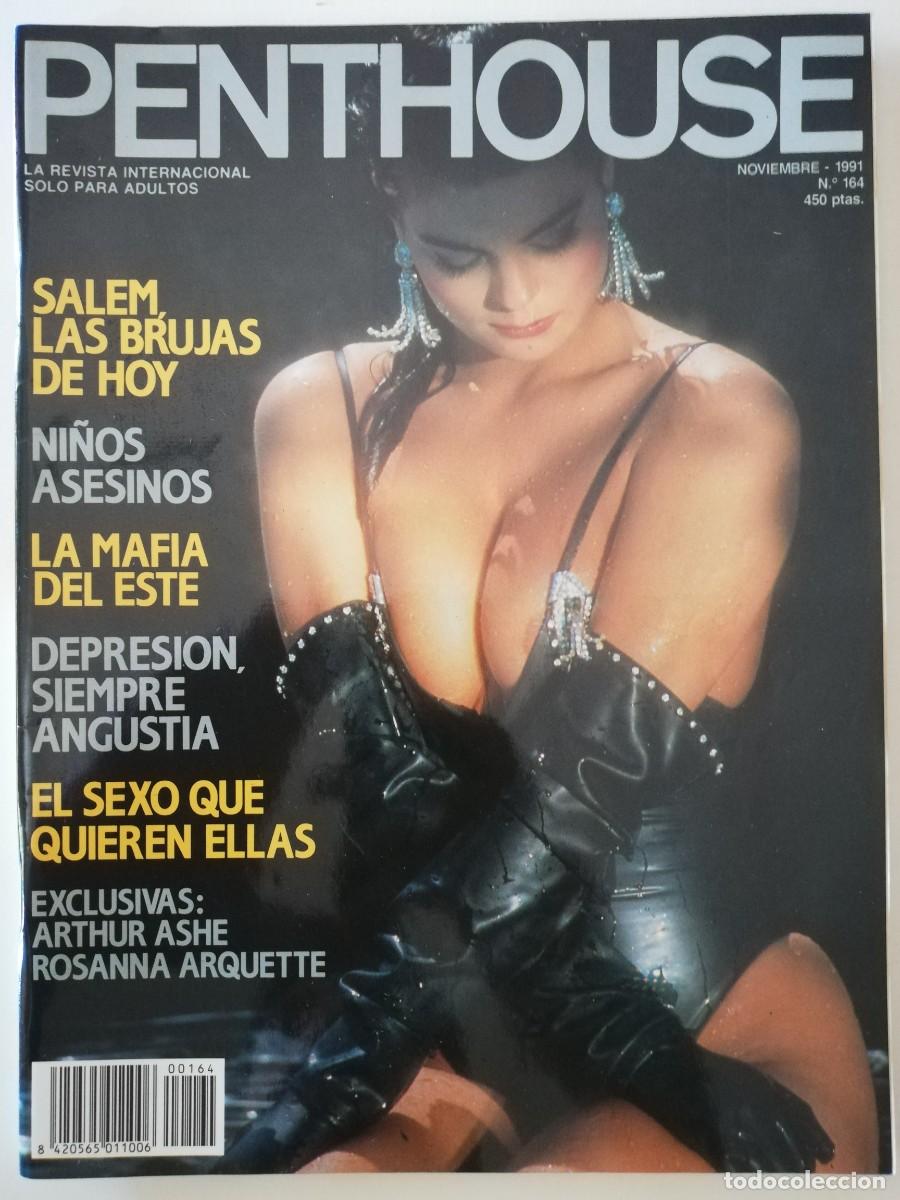 Journals: Revista PENTHOUSE n&ordm; 164 Arthur Rimbaud Maurice B&eacute;jart Brujer&iacute;a Rosanna Arquette Ron Vogel er&oacute;tica
