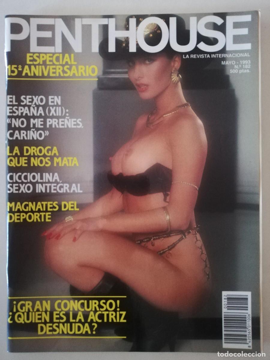 Journals: Revista PENTHOUSE 182 Ilona Staller Cicciolina Rebecca De Mornay droga Ra&uacute;l Alfons&iacute;n Marylin Monroe