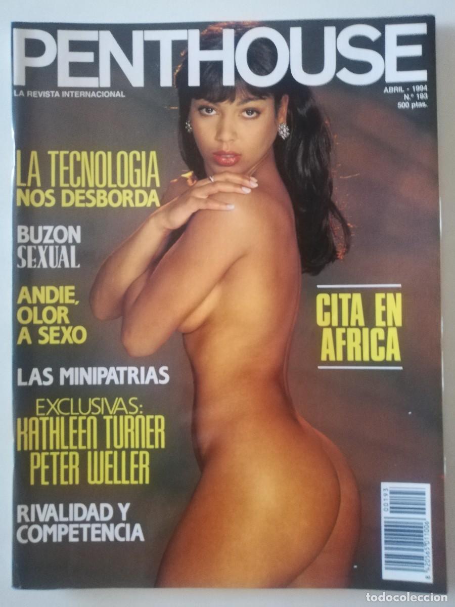 Revistas: Revista PENTHOUSE n&ordm; 193 Kathleen Turner Peter Weller Earl Miller desnudos vintage er&oacute;tica porno