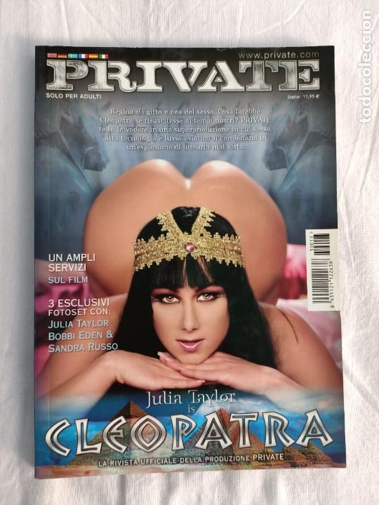 Journals: PRIVATE CLEOPATRA. EDICION ITALIANA EROTICA. ADULTOS. JULIA TAYLOR. BOBBI EDEN. SANDRA RUSSO