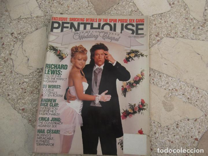 Journals: PENTHOUSE OCTOBER 1993. EAR OF COMMITMENT WEDDING CHAPEL. RICHARD LEWIS. ERICA JONG. ANDREW DICE CLA