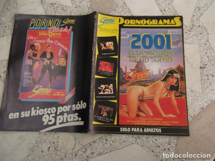 Zeitschriften: SERENNA 1 PORNOGRAMAS. 2001 EL DESPERTAR DE UN SUE&Ntilde;O. BARBARA DARE. EROTICA ADULTOS. 1987