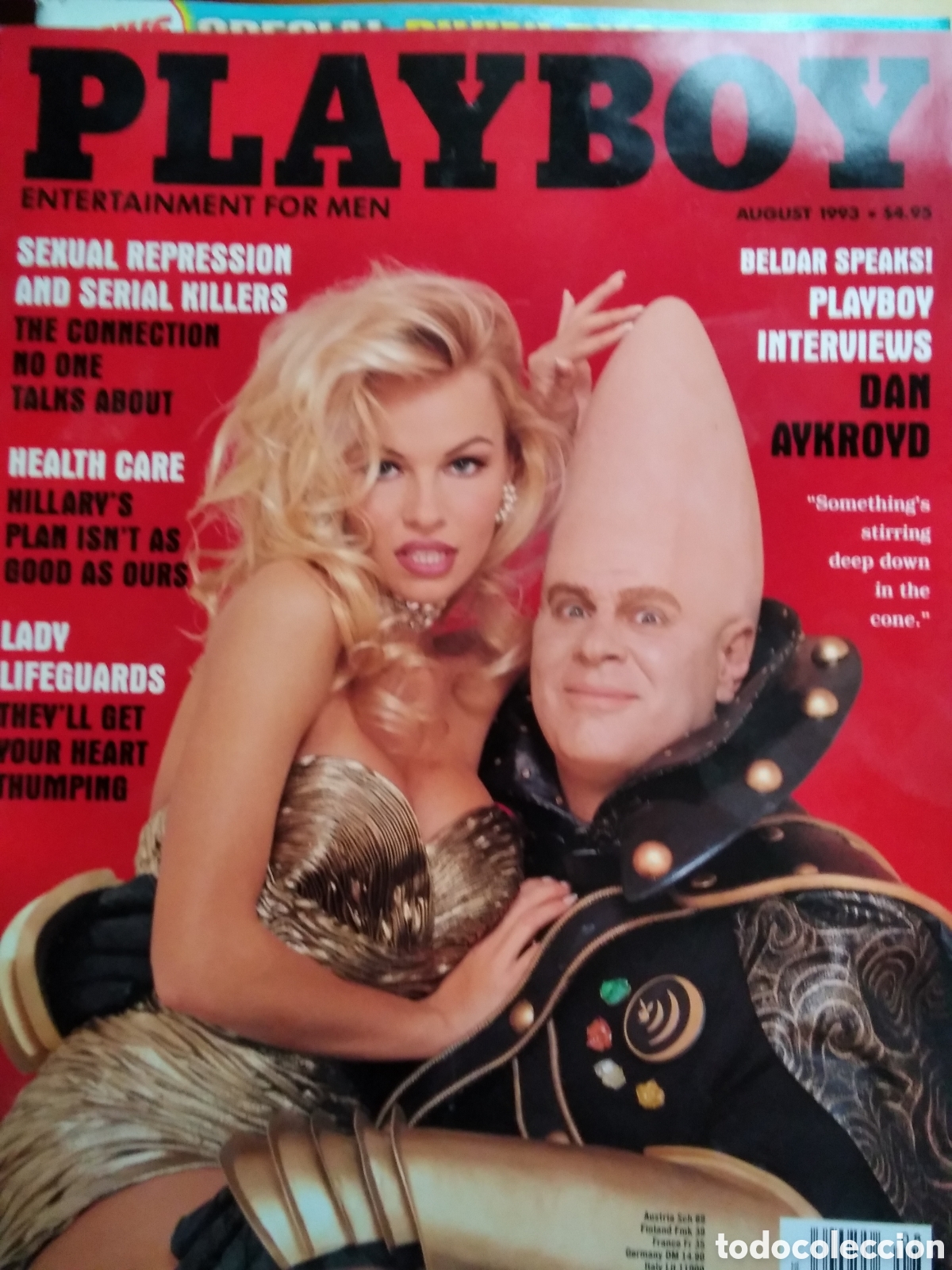 Magazines: Playboy mensual americano revista erotica 1993 agosto Pamela Anderson