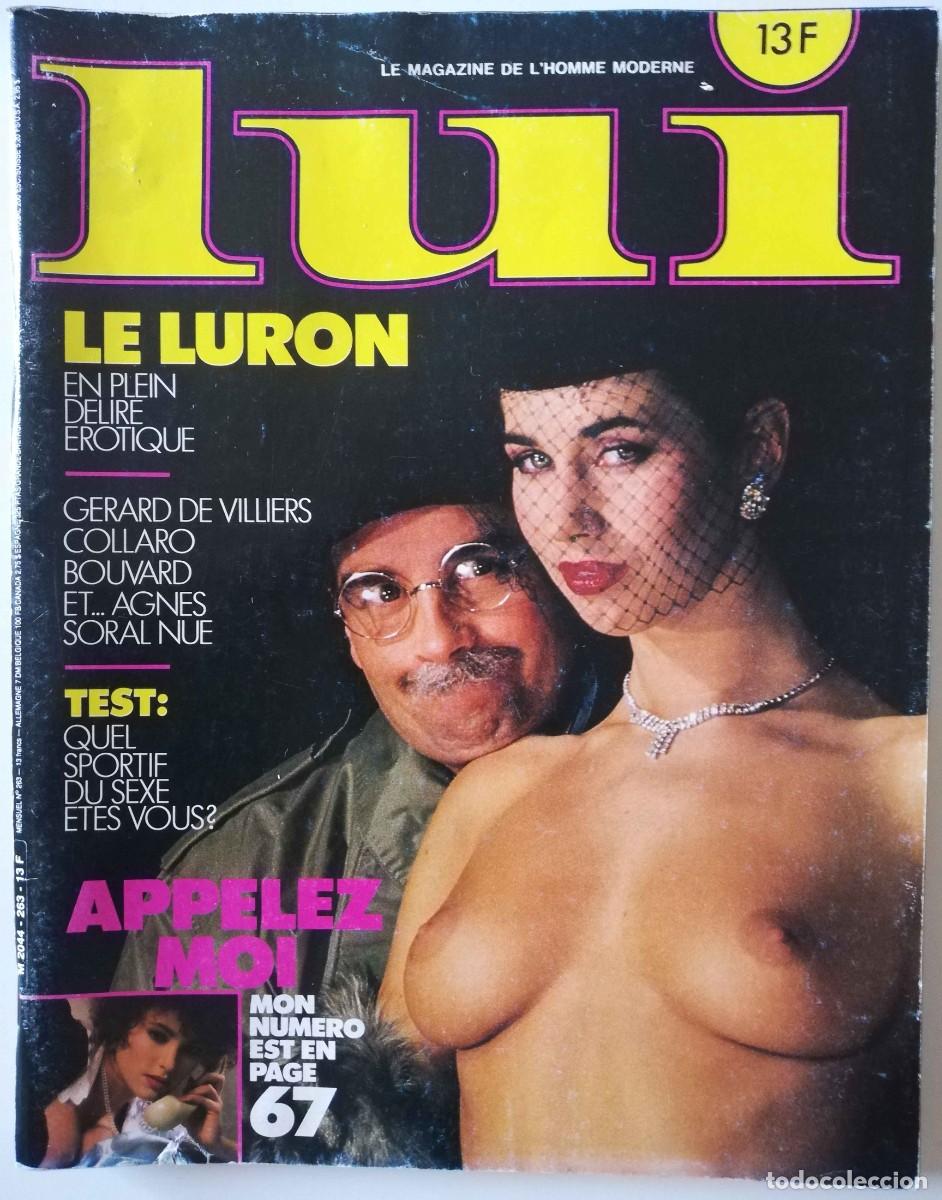 Magazines: Revista LUI n&ordm; 263 Tina Shaw Jean Bousquet Agn&egrave;s Soral Ramon Pipin er&oacute;tica desnudos porno Francia