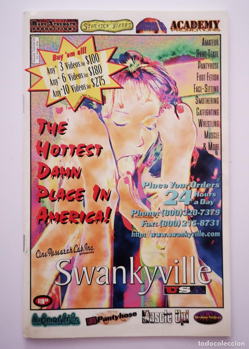 Zeitschriften: CATALOGO VIDEOS PORNO - Swankyville USA - Female Muscle World
