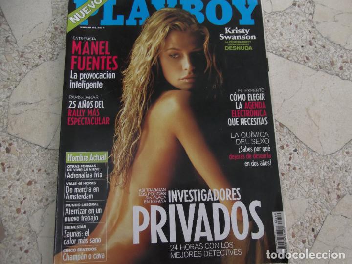 Zeitschriften: playboy n&ordm; 289, poster ellen rocche, kristy swanson, dita von teese, manel fuentes