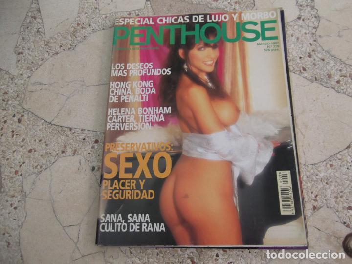 Zeitschriften: penthouse n&ordm; 228, helena bonham, especial chicas lujo y morbo, poster paige ,erotica