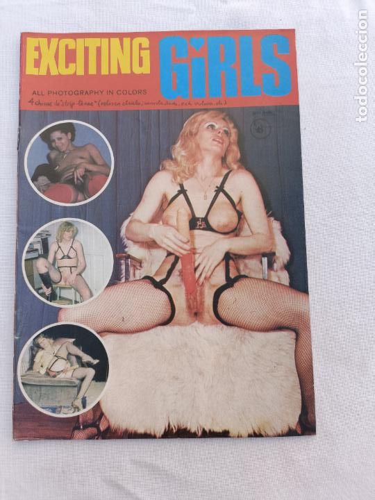 Zeitschriften: EXCITING GIRLS. ALL PHOTOGRAPHY IN COLORS. 1978. REVISTA ALEMANA PARA ADULTOS. EROTICA. PORNO.