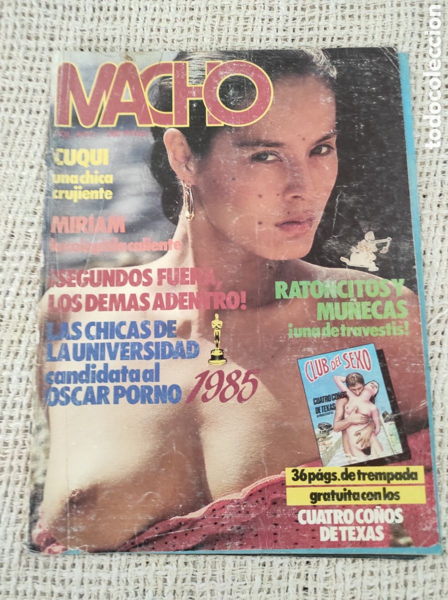 Zeitschriften: MACHO VOL 6 N&ordm; 65 MARIANNE NASH, SHAUNA GRANT, - REVISTA EROTICA DE LOS 90