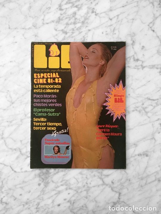 Journals: LIB - 1981 - PACO CLAVEL I JAZMIN, MARYLIN MONROE, EVA IONESCO, TRAVESTIS, LAURA VAZQUEZ