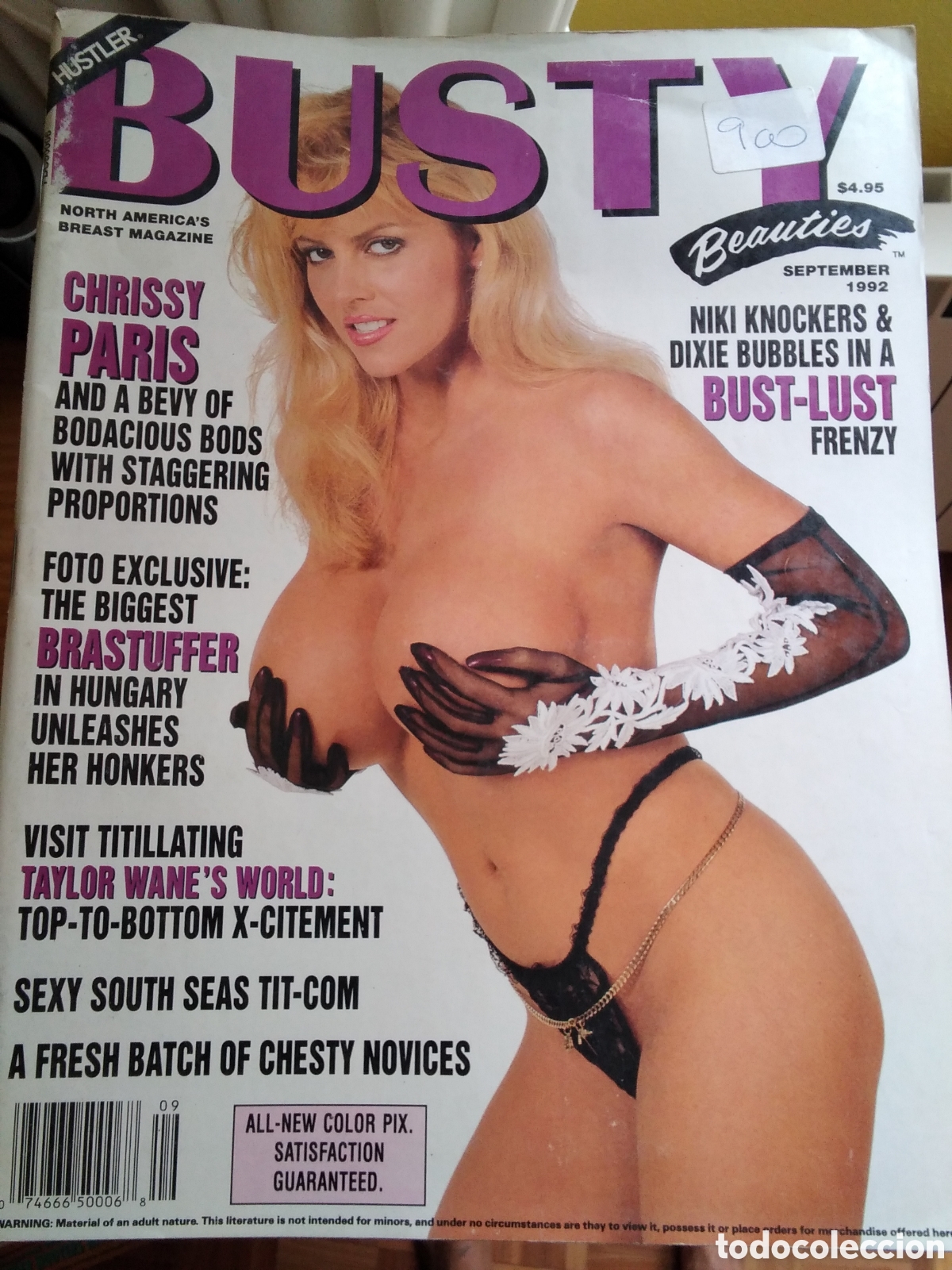 Revistas: Busty hustler revista erotica americana grandes pechos 1992 septiembre Big tits