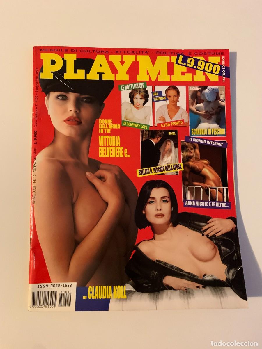 Zeitschriften: PLAYMEN N.12 DICEMBRE 1998 COURTNEY LOVE UMA THURMAN DENISE VAN OUTEN CAPRICE TATTILO EDITION