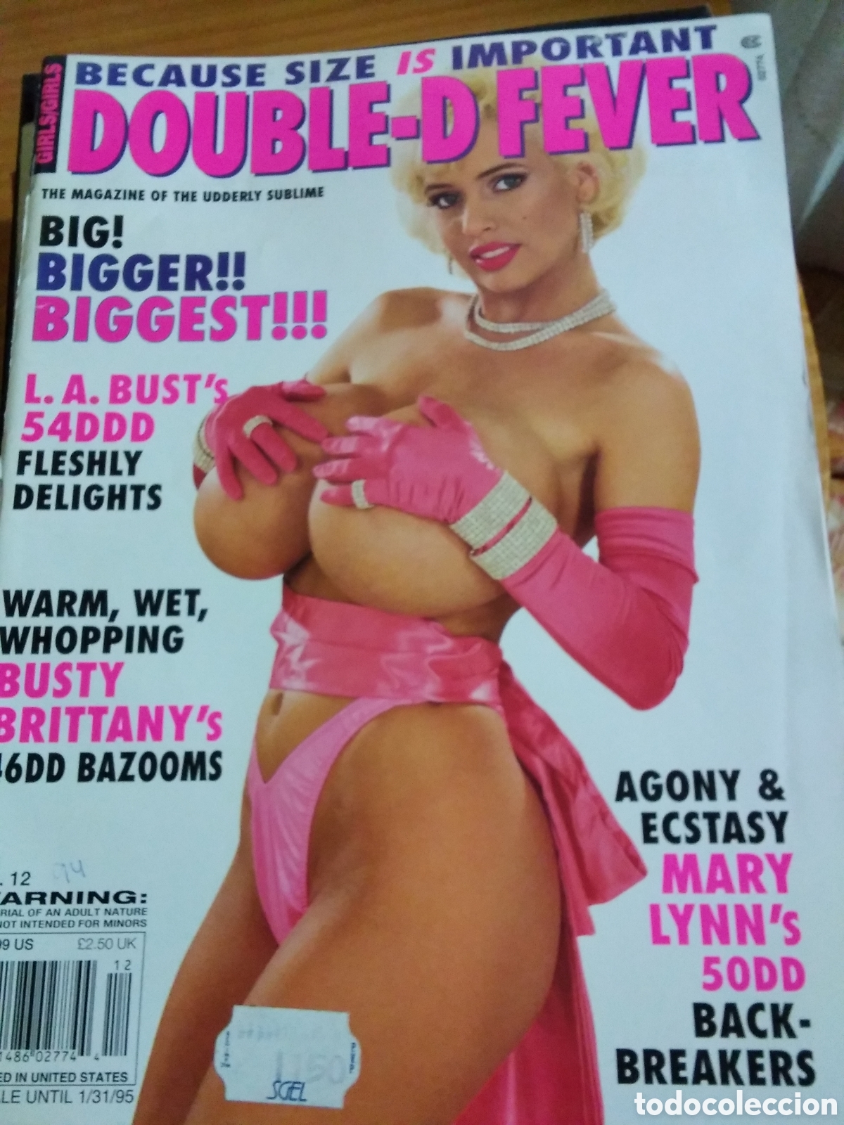 Magazines: Double D fever Genesis revista erotica americana grandes pechos 1994 diciembre