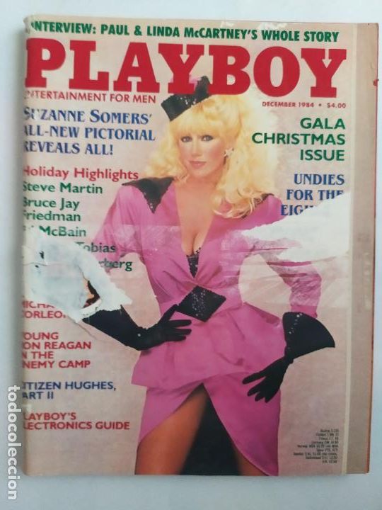 Zeitschriften: PLAYBOY DECEMBER 1985. SUZANNE SOMERS, KAREN VELEZ. ADULT MAGAZINE