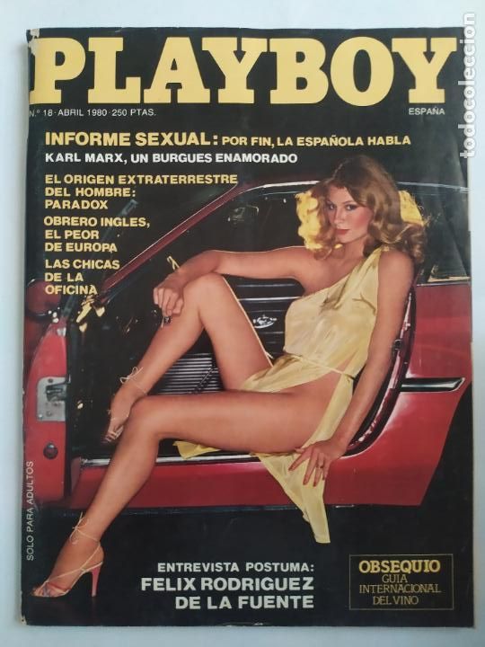 Zeitschriften: PLAYBOY N&ordm; 18 .1980 . ABRIL LIZ. REVISTA SOLO ADULTOS